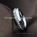 Latest stainless steel silver bands rings,silver diamond rings for women